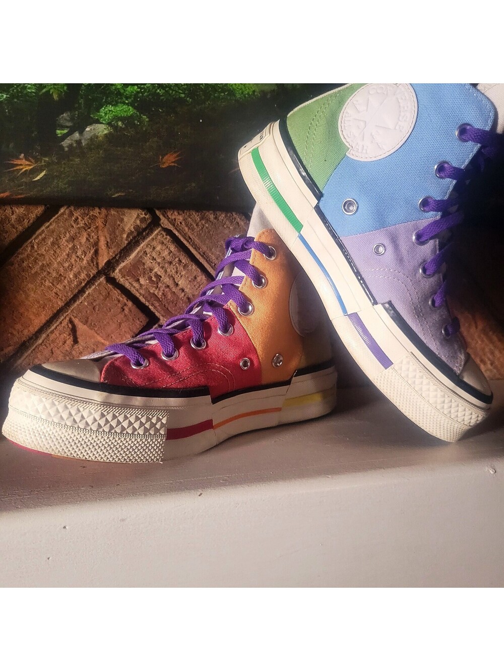 Converse Chuck 70 Plus High "Pride - Proud to Be" - Men 6/Wms 8 Pride LGBTQIA+ - Picture 6 of 8